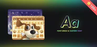 Cool Fonts - Emojis und Schriftarten-Tastatur