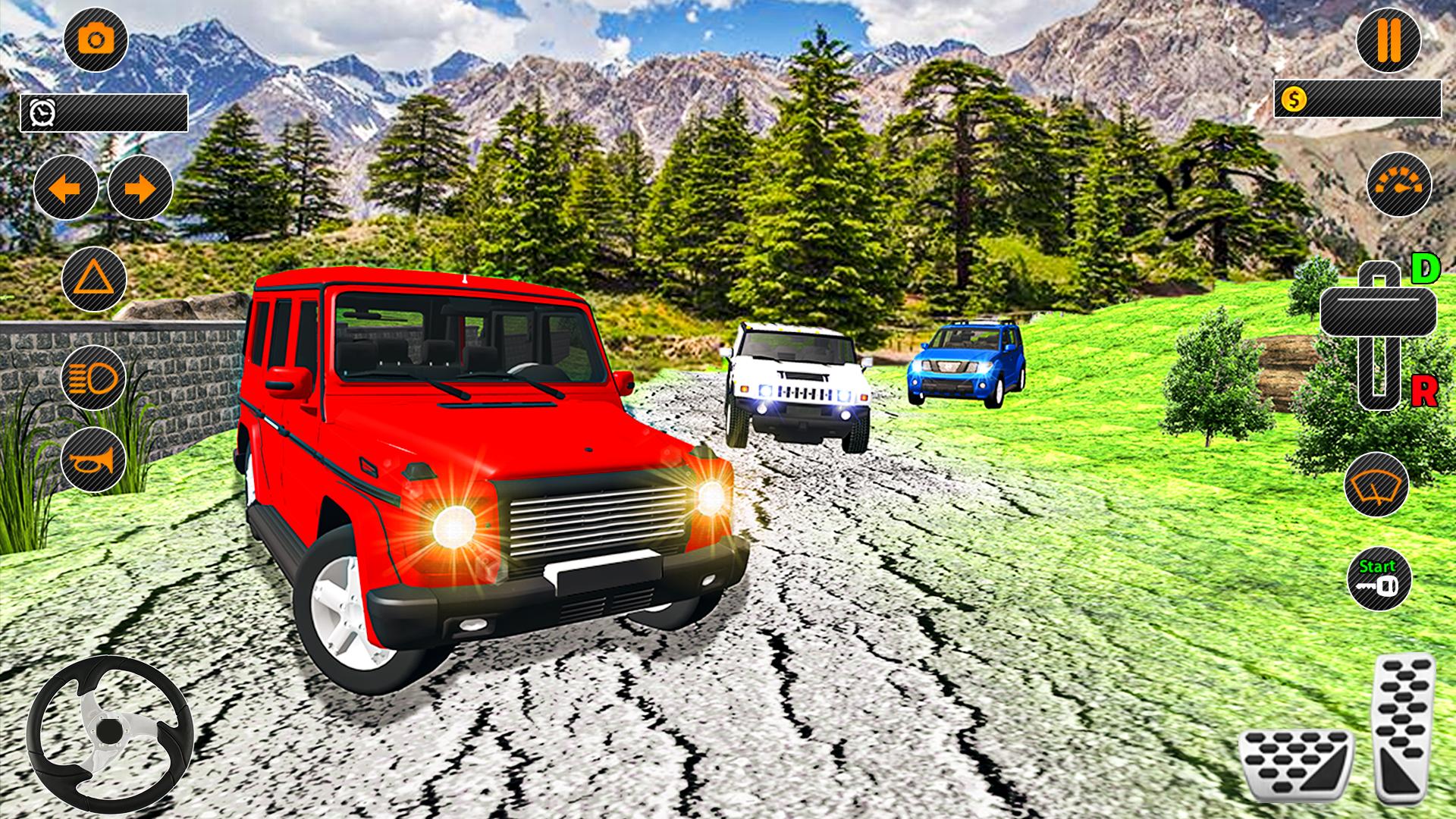 Prado car driving 3D car gamesapp截图