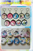 cool key chain design penulis hantaran