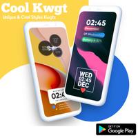 برنامه‌نما Cool Kwgt عکس از صفحه