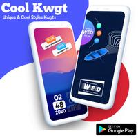 برنامه‌نما Cool Kwgt عکس از صفحه