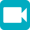 Máy quay video nền biểu tượng