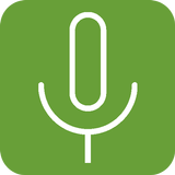 Background voice recorder icon