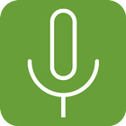 Background voice recorder icon