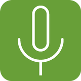 Background voice recorder icon