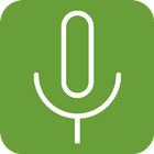 Easy voice recorder - Background voice recorder آئیکن