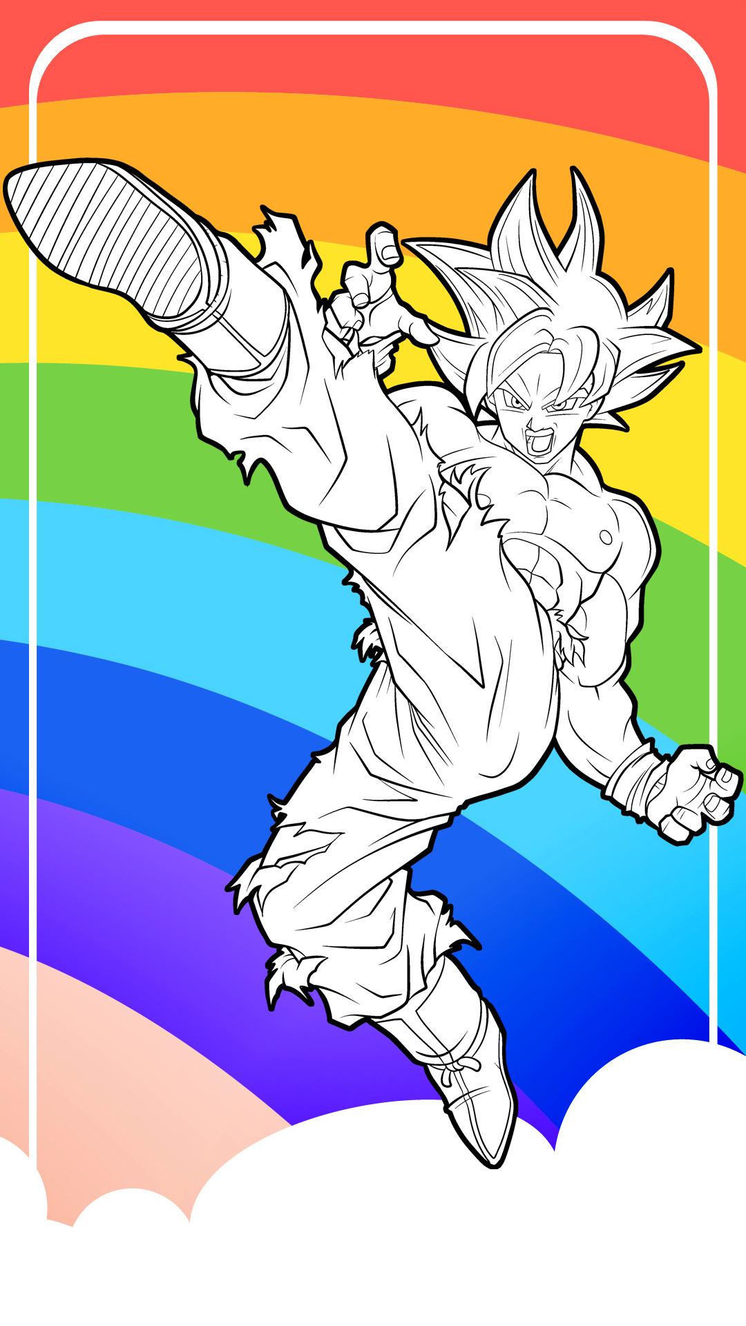 ดาวน์โหลด Super Ultra Instinct Coloring APK สำหรับ Android