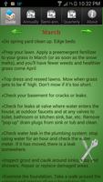 House Maintenance Schedule Pro Plakat