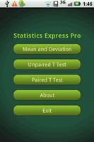 Statistics Express Pro الملصق