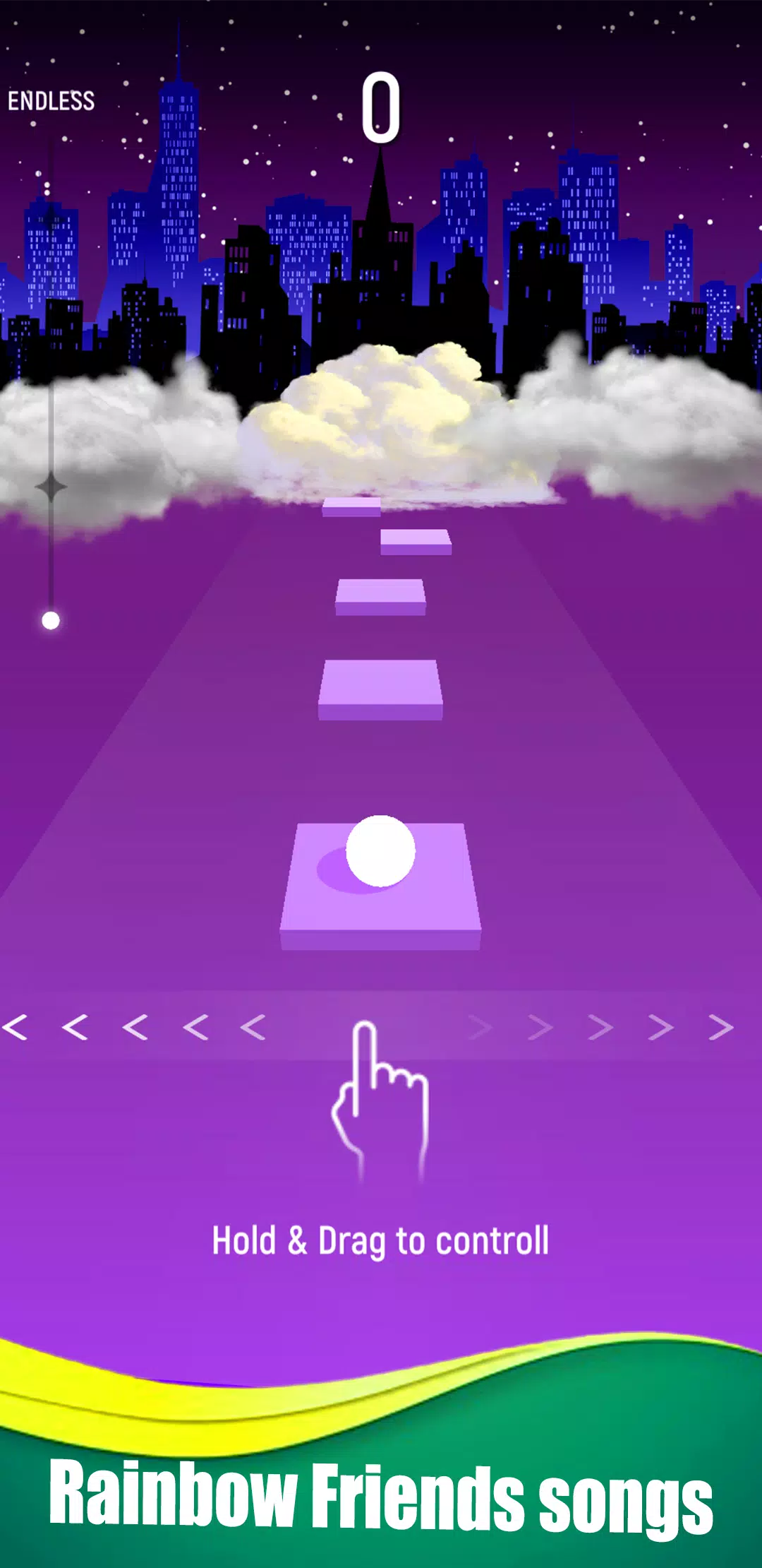 Yellow Rainbow Friend TilesHop para Android - Download