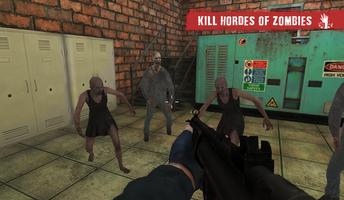 Zombie Deadly Rush FPS تصوير الشاشة 1