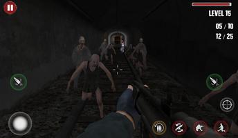 Zombie Deadly Rush FPS تصوير الشاشة 3