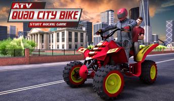ATV Quad City Bike: Stunt Raci-poster