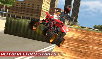 ATV Quad City Bike: Stunt Raci screenshot 2
