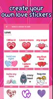 Love Stickers स्क्रीनशॉट 1