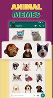 Emoji Stickers & Animals WA تصوير الشاشة 1