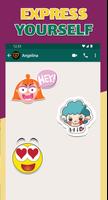 برنامه‌نما Emoji Stickers WASticker عکس از صفحه