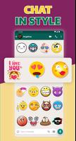 WASticker Emojis Pegatinas captura de pantalla 3