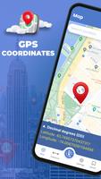 Coordinates Converter: GPS Map capture d'écran 1