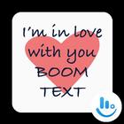 Love TouchPal Boomtext - Creat GIF icono