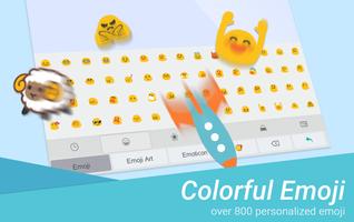 Emoji One TouchPal Plugin تصوير الشاشة 2