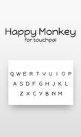 Free Happy Monkey Cool Font plakat