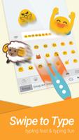 TouchPal Emoji Keyboard Fun постер