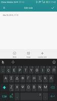 Greek for TouchPal Keyboard پوسٹر