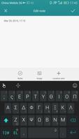 Greek for TouchPal Keyboard পোস্টার