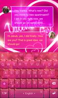 TouchPal Magic Love Girl Theme ảnh chụp màn hình 1
