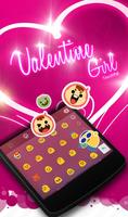 TouchPal Magic Love Girl Theme ảnh chụp màn hình 2