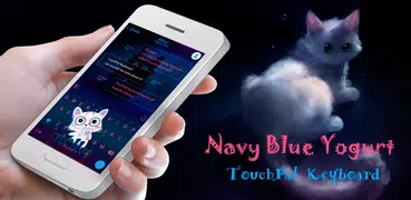 TouchPal Yogurt Blue Theme