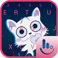 Descargar APK de Tema del Teclado Yogur Azul