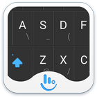 TouchPal Black Key Theme أيقونة