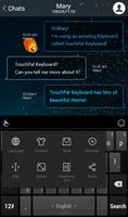 TouchPal Cool V5 Emoji Theme تصوير الشاشة 3