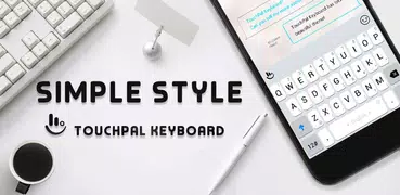 Тема клавиатуры Simple Style IOS 11