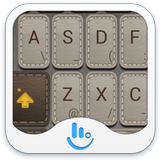 Leather Tema del Teclado icono