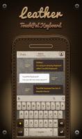 TouchPal Leather Theme تصوير الشاشة 2