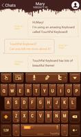 TouchPal Love Chocolate Theme screenshot 1