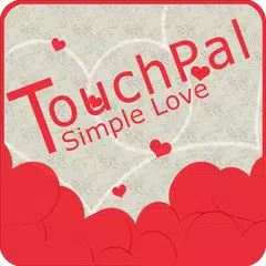 download TouchPal Simple Love Theme APK