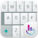 TouchPal Greyish White Theme APK