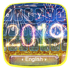 2019 Happy New Year Keyboard Theme آئیکن