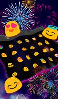 Awesome Fireworks Keyboard Theme screenshot 3