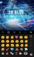 3D Blue Neon Future screenshot 3