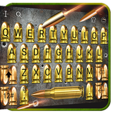 Tema de teclado de batalha de bala de artilharia ícone