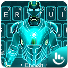 3D Neon Robot ícone