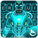 3D Neon Robot ícone