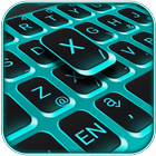 Black Blue Keyboard Theme иконка