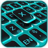 Black Blue Keyboard Theme иконка
