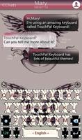 TouchPal Tattoo Keyboard Theme スクリーンショット 1